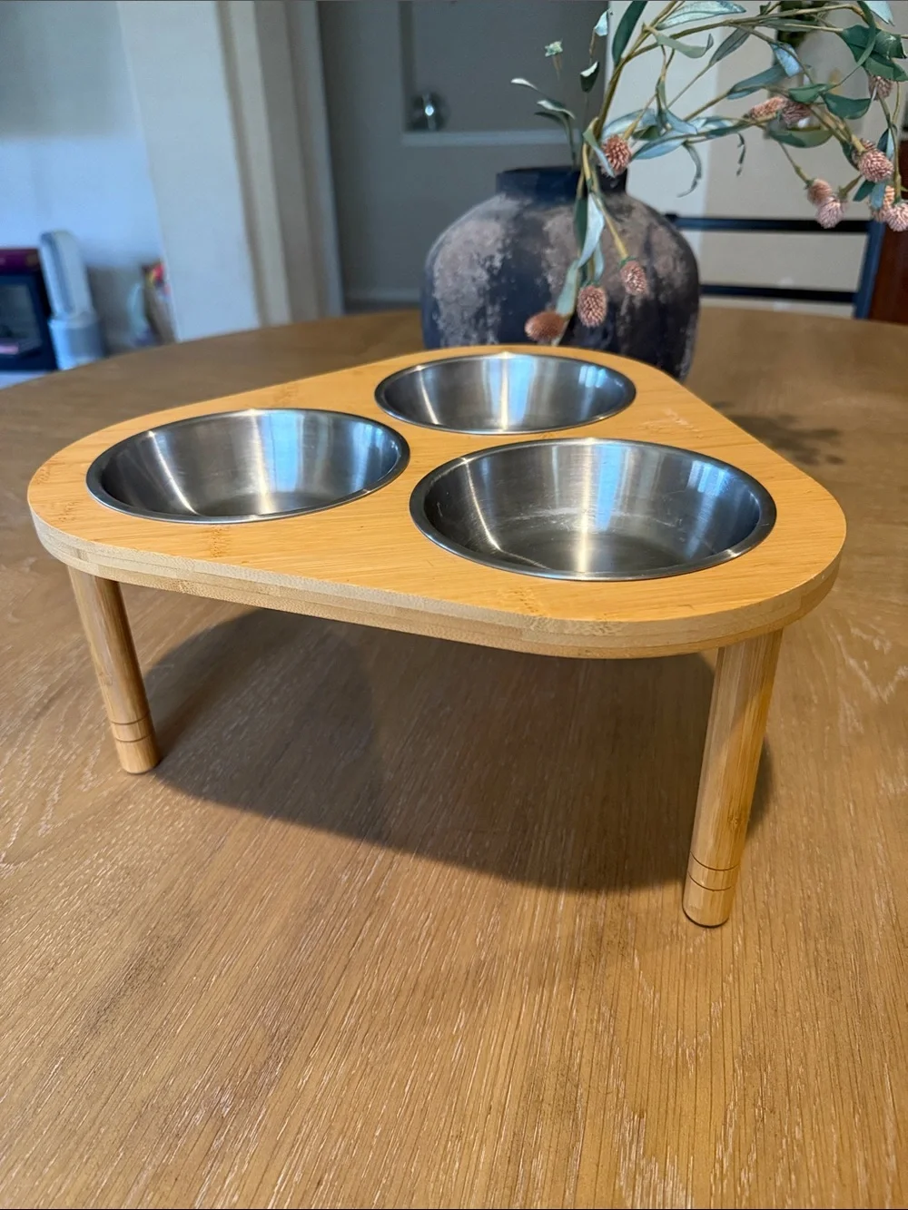 Raised Cat Bowl with Stand Feeder